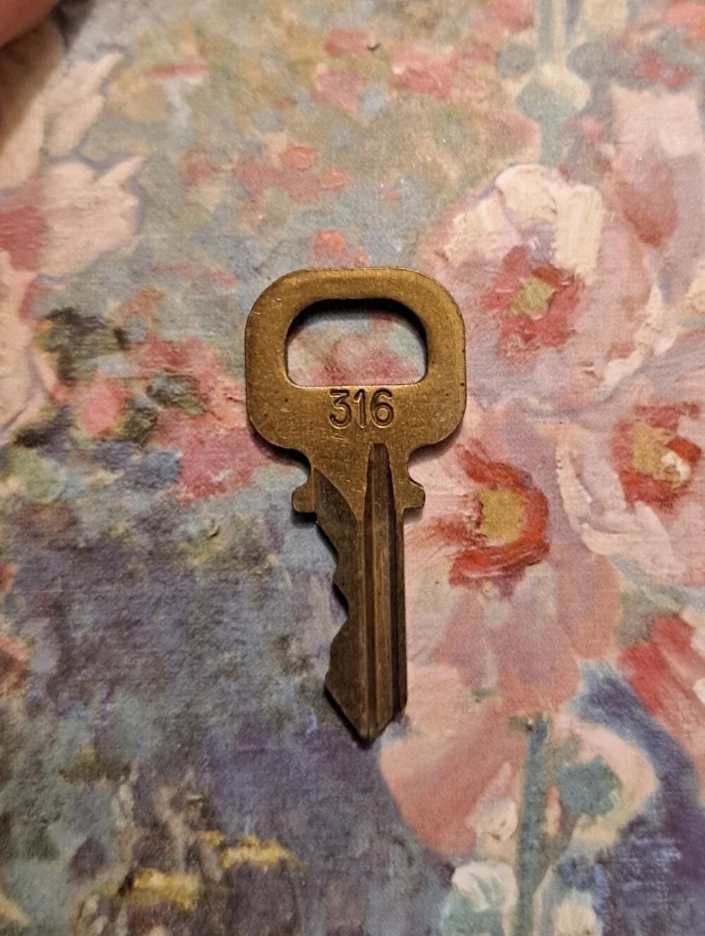 Louis Vuitton Brass Gold-Tone Lock With Key